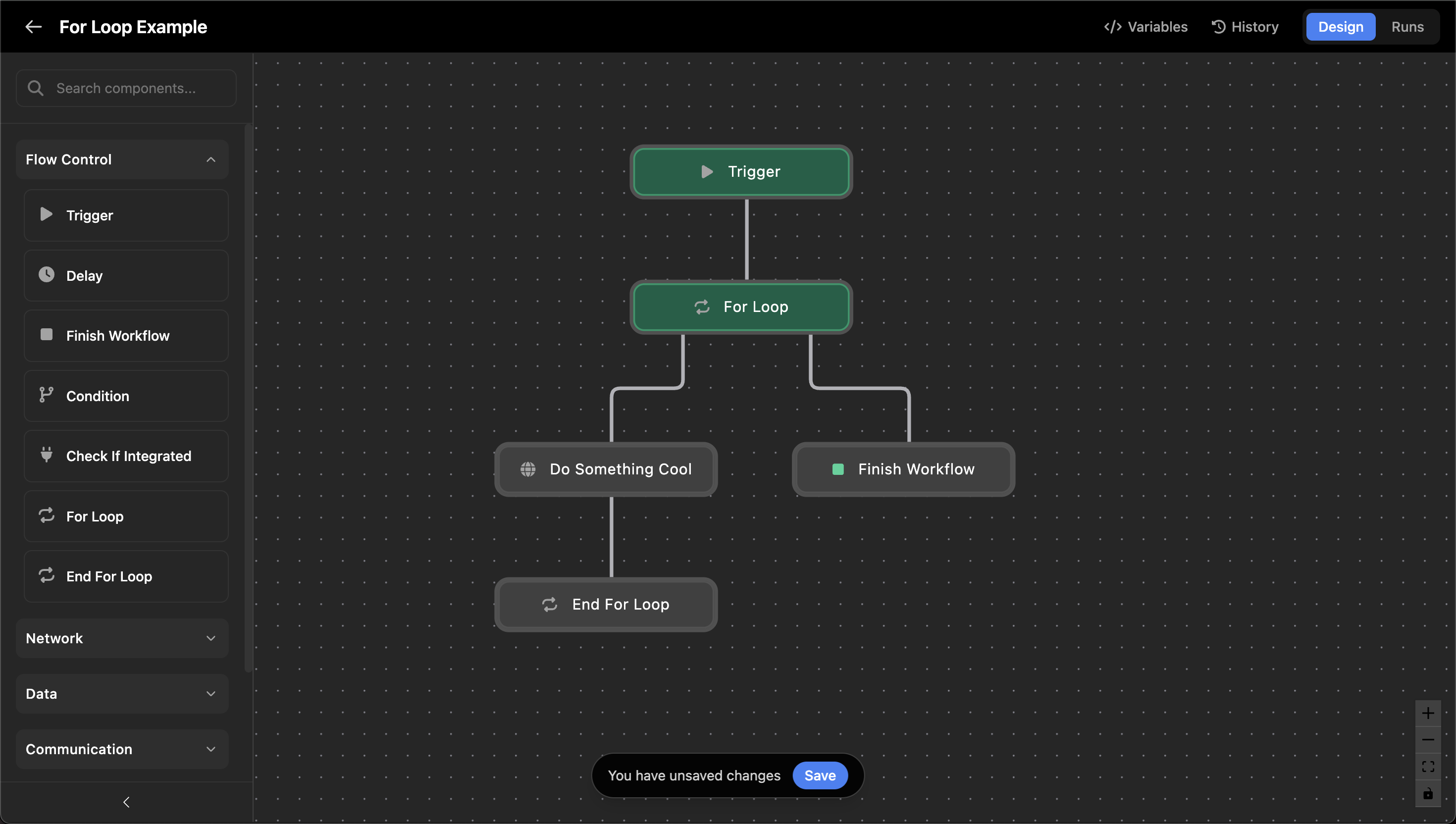 Now in Triggr: For Loops